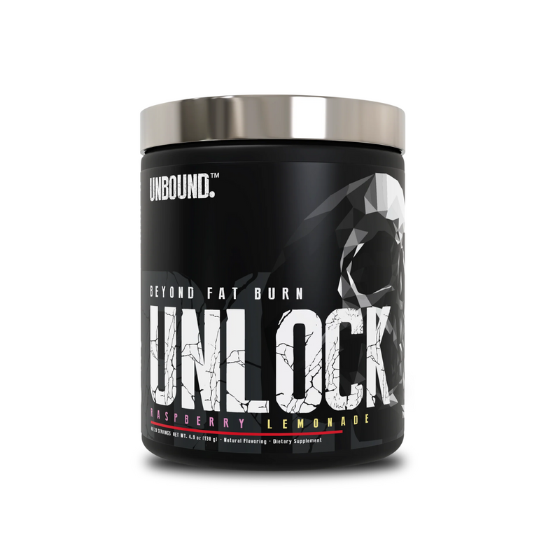 UNBOUND Unlock Fat Burner Powder 40 Servings - Acetyl L-Carnitine 2000mg | Svpplements