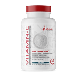 Metabolic Nutrition Vitamin C Powder 100 Servings - Vitamin C 1000mg | Svpplements