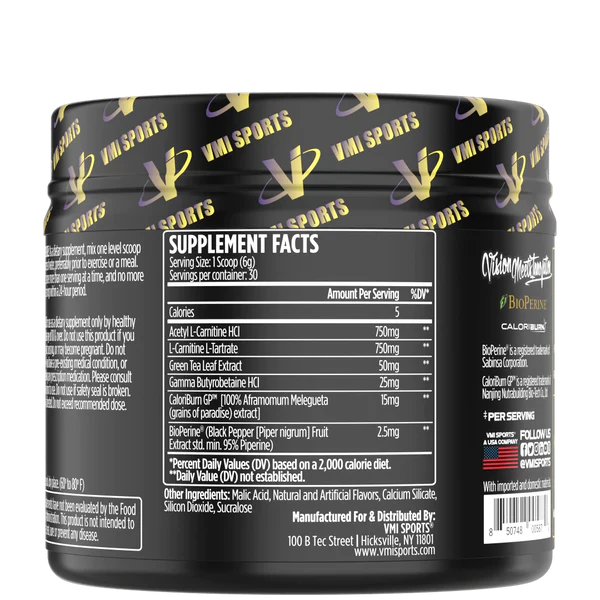 VMI Sports | L-Carnitine Heat 1500 (Powder)