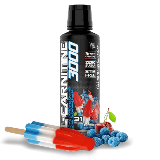VMI Sports L-Carnitine 3000 Carnitine Supplement Liquid 31 Servings - L-Carnitine 1,500mg | Svpplements