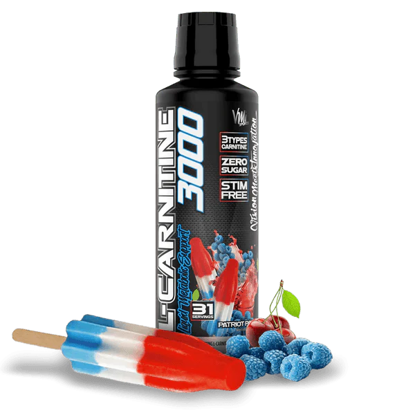 VMI Sports L-Carnitine 3000 Carnitine Supplement Liquid 31 Servings - L-Carnitine 1,500mg | Svpplements