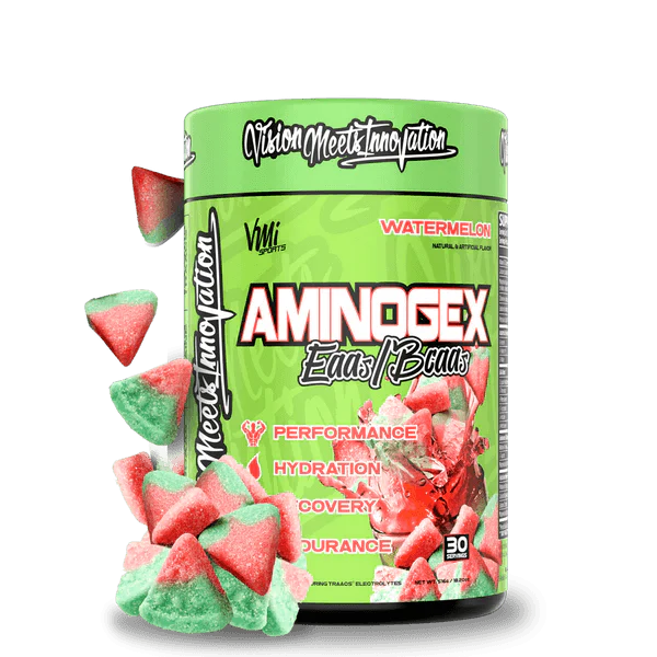 VMI Sports Aminogex EAAs + BCAAs Amino Powder 30 Servings - L-Leucine 3500mg | Svpplements