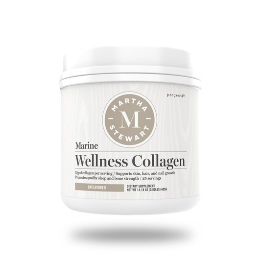 Project 1 Wellness Marine Collagen Peptides Powder 25 Servings - Marine Collagen Peptides 16,667mg | Svpplements