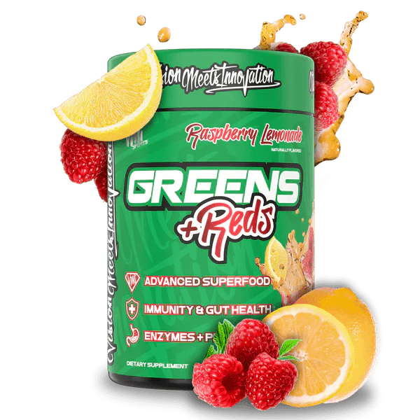 VMI Sports Greens + Reds Greens Powder 30 Servings - Organic greens blend | Svpplements