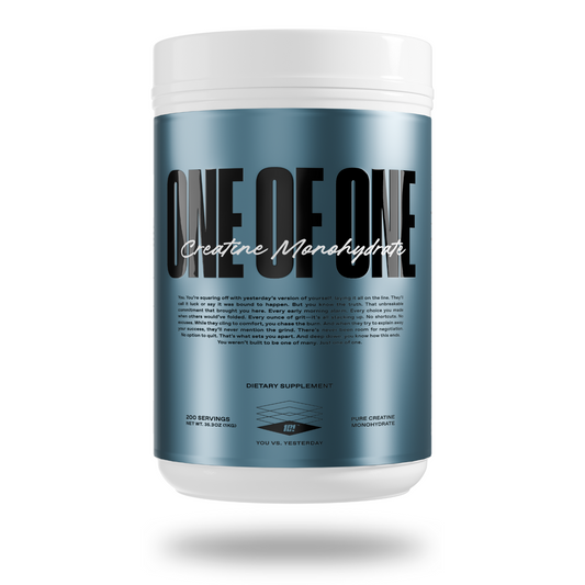 One of One Creatine Monohydrate Powder 200 Servings Supplement Facts - Creatine Monohydrate 5g | Svpplements