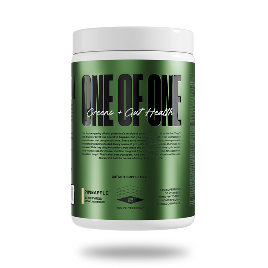 One of One Greens Gut Health Greens Powder 30 Servings - Isomalto-oligosaccharide (VitaFiber®) 3000mg | Svpplements