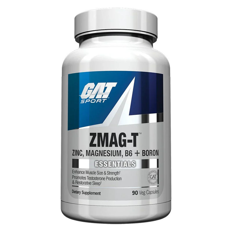 GAT Sport ZMAG-T Vitamin Mineral Recovery Capsules 30 Servings - Magnesium 450mg | Svpplements