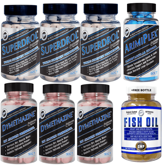Hi Tech Pharmaceuticals Performance Stack - Product Front | Svpplements