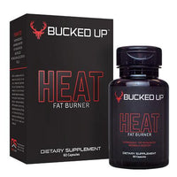 Bucked Up Heat Fat Burner for Him Capsules 30 Servings - Citrulline Malate 6000mg | Svpplements