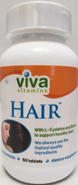 Viva Hair Hair Support Vitamin Mineral Formula Capsules N/A Servings - Biotin 2000mcg | Svpplements