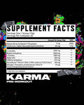 Klout Klout: KARMA Focus Pre-workout - Side View | Svpplements