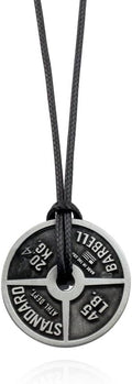 Unbranded Weight Plate Necklace Accessory N/A Servings - Lightweight alloy charm for | Svpplements