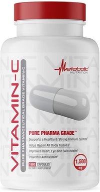 Metabolic Nutrition | MN Vitamin C 1500mg | 180 Capsules
