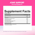 OBVI Joint Support Capsules 30 Servings Supplement Facts - Glucosamine HCl 1.5g | Svpplements