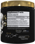 Insane Labz Insane Labz Stack Pyschoti Gold and Insane Veinz Gold - Back View | Svpplements