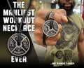 Nutrastop Weight Plate Necklace - Back View | Svpplements