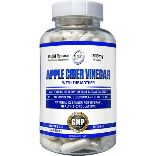 Hi-Tech Pharmaceuticals Apple Cider Vinegar Capsules 45 Servings - Apple Cider Vinegar 1600mg | Svpplements