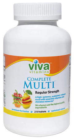 Viva Complete Multi Multivitamin Tablets N/A Servings - Vitamin A 4500mcg | Svpplements