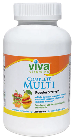 Viva Complete Multi Multivitamin Tablets N/A Servings - Vitamin A 4500mcg | Svpplements