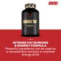 Redcon1 Double Tap Fat Burner Capsules 30 Servings Supplement Facts - Acetyl L-Carnitine HCl 1000mg | Svpplements