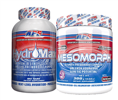 APS Nutrition | Mesomorph + Hydromax | Ulimate Pre+Pump | 2-Product Stack
