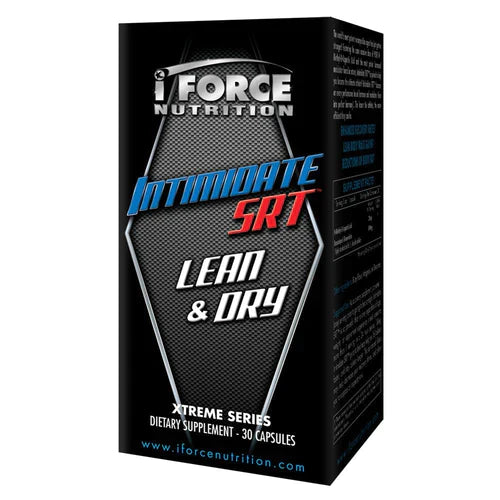 iForce Nutrition Intimidate SRT Hormone Support Capsules 30 Servings - Brassaiopsis Glomerulata 500mg | Svpplements