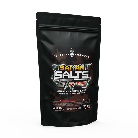 Obsidian Saiyan Salts GT Ammonia Inhalant High Stim N/A Servings - Flavor Options | Svpplements