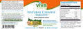 Viva Naturals Cleanse Tablets Digestive Cleanse Tablets 90 Servings Supplement Facts - Senna leaf Concentrate | Svpplements