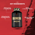 REDCON1 Fat Burner Capsules 30 Servings Supplement Facts - Acetyl L-Carnitine 500mg | Svpplements