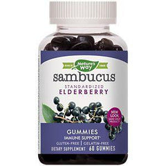 Natures Way | NW Sambucus Gummies | 60 Gummies