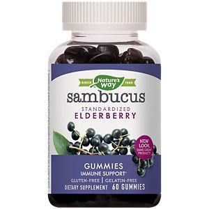 Sambucus Elderberry Immune Support Gummies 60 Gummies 30 Servings | Svpplements