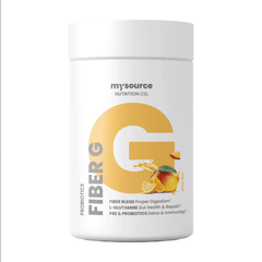 Fiber G Digestive Health Powder 30 Servings - Psyllium Husk Powder 5000mg | Svpplements