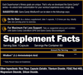 Alpha Lion Alpha Lion | Gains Candy | Damage Control Fat Loss Stack - Back View | Svpplements