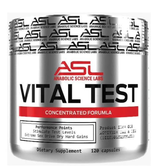 ASL Vital Test Hormone Support Capsules N/A Servings - DXA & LIM™ DIM-only formula | Svpplements