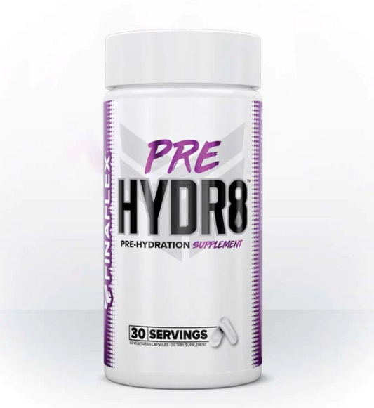 Finaflex PRE-HYDR8 Hydration Electrolyte Capsules 30 Servings - Sodium 379mg | Svpplements