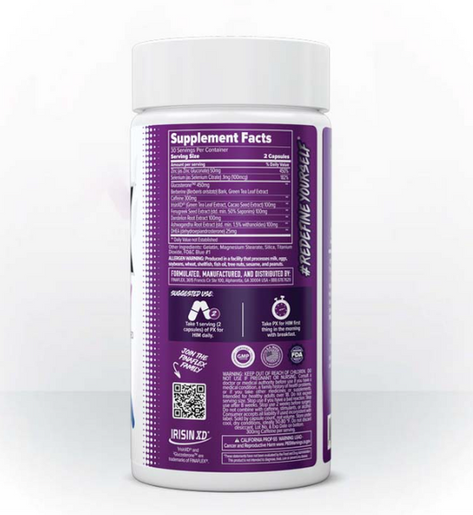 Finaflex Dietary Supplement - Supplement Facts | Svpplements