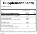 REDCON1 RPG Glucose Disposal Agent Capsules 60 Servings Supplement Facts - Gymnema sylvestre 1,000mg | Svpplements