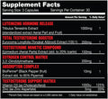 Killer Labz Terminator Test Hormone Support Capsules 30 Servings Supplement Facts - Tribulus Terrestris | Svpplements