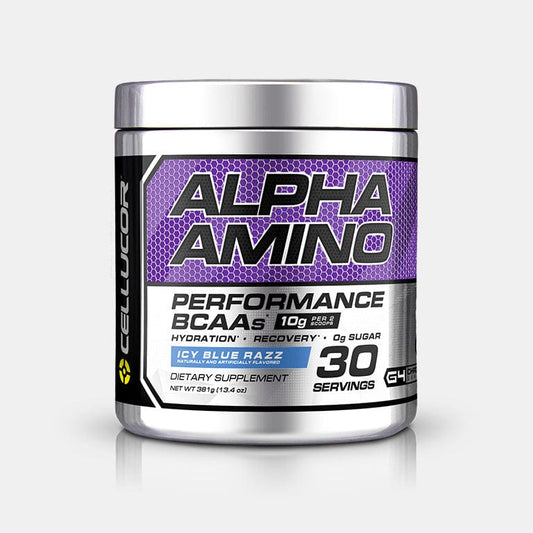 Cellucor Alpha Amino BCAAs Amino Drink Powder 30 Servings - BCAA core 5g | Svpplements