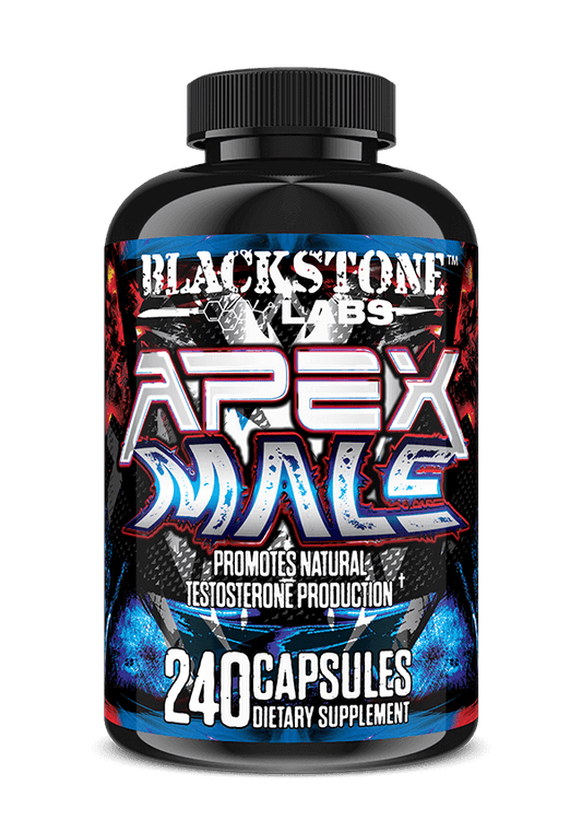Blackstone Labs Apex Male Hormone Support Capsules 60 Servings - Vitamin D3 1250 IU | Svpplements
