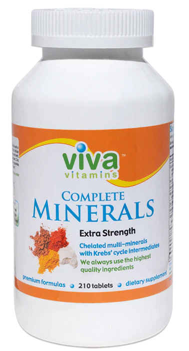 Viva Complete Minerals Multimineral Formula Capsules N/A Servings - Magnesium 300mg | Svpplements