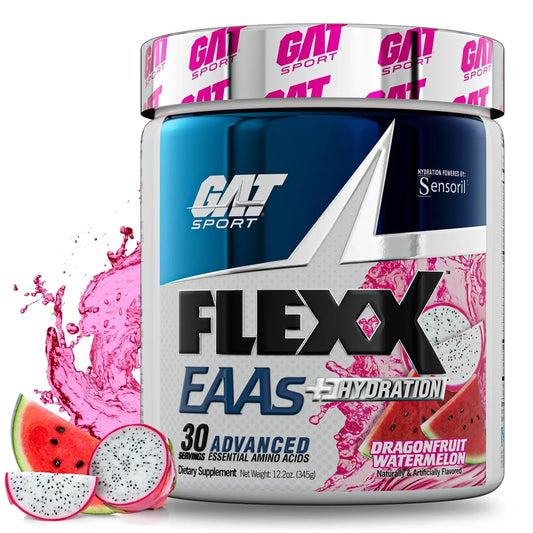 GAT Sport Flexx EAAs Amino Powder 30 Servings - L-Leucine 2500mg | Svpplements