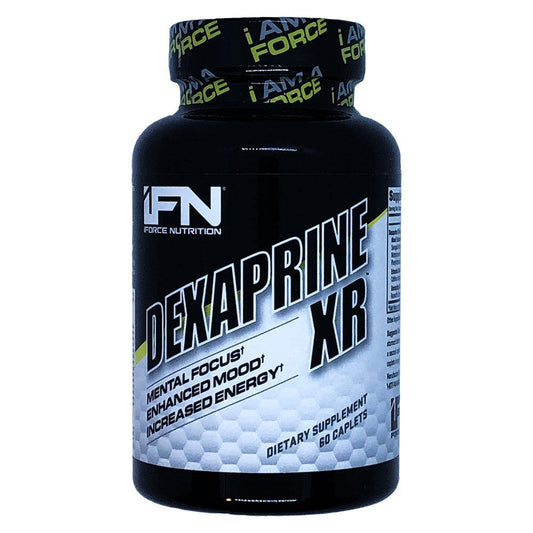 iForce Nutrition Dexa XR Rine Fat Burner Capsules 60 Count - Extended-release thermogenic support | Svpplements
