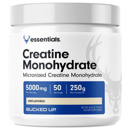 Bucked Up Creatine Monohydrate Powder 50 Servings - Creatine Monohydrate 5g | Svpplements
