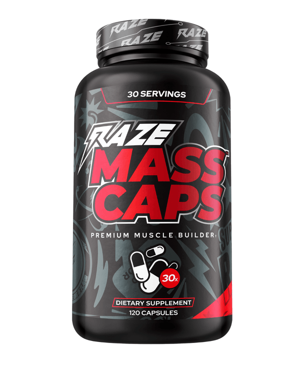 RAZE Mass Caps Capsules 30 Servings - Arachidonic Acid 10% 1000mg | Svpplements