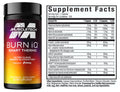Muscletech Burn IQ Fat Burner Capsules 100 Servings Supplement Facts - enfinity 100mg | Svpplements