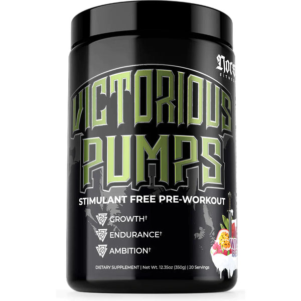 Norse Fitness Victorious Pumps Pump Powder 20 Servings - L-Citrulline 6000mg | Svpplements